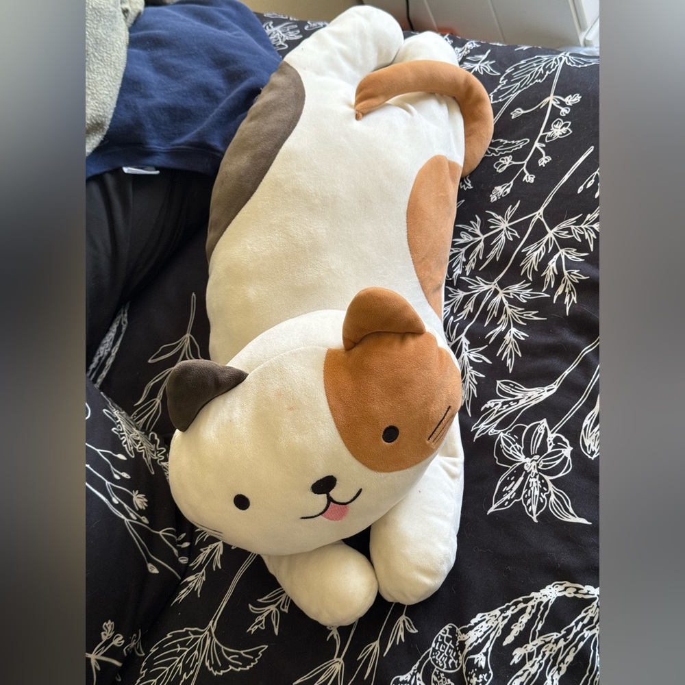 Long Stuffed Cat Plush [READ DESCRIPTION]